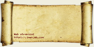 Isidora Egić vizit kartica